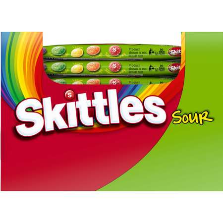 SKITTLES Skittles Sours Singles 1.8 oz., PK288 100668